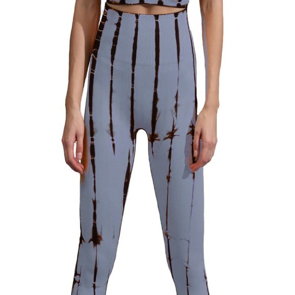 Tie Dye Workout Set - Yoga Leggings & Bra Set - Picture 8 of 8